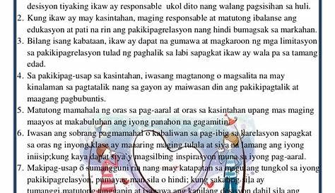 Batas Para Sa Karapatan Ng Kabataan