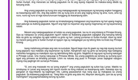 Magbigay Ng Tatlong Pamagat Ng Kwentong Bayan Sa Mindanao - magbigay