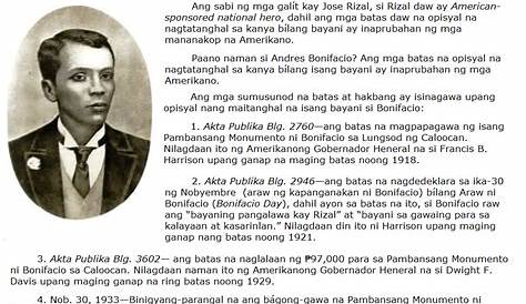 Maikling Kwento Ng Bayani Ng Pilipinas Bilang Ng Baya - vrogue.co