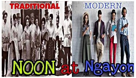 Mga Damit Noon Vs Mga Damit Ngayon | The Evolution of Philippine