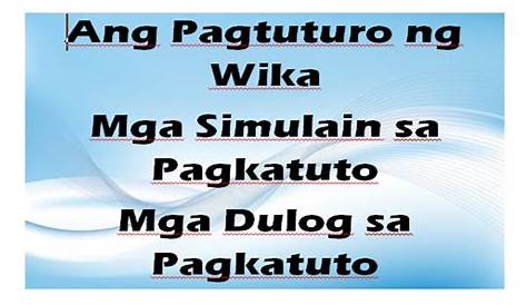 (PPT) Ang Pagtuturo Ng Asignaturang Filipino - DOKUMEN.TIPS