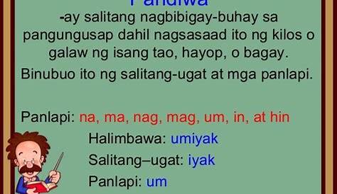 Gamit Ng Pandiwa Na Nagpapahayag Ng Karanasan