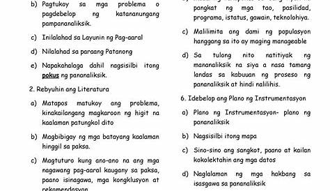 Mga uri ng pananaliksik "filipino11"