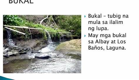 Mga anyong tubig
