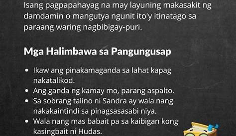 Tayutay Kahulugan At Halimbawa Meaning And Examples Proudpinoy - Mobile