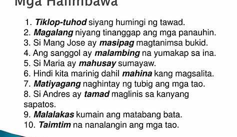 Halimbawa Ng Pang Abay Na Pamamaraan - J-Net USA