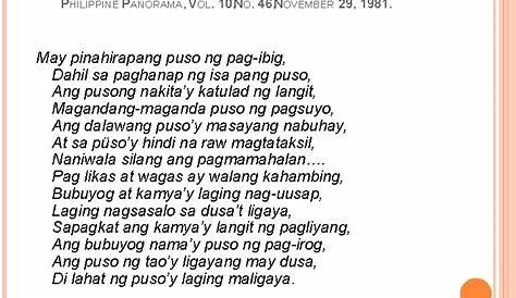 Halimbawa Ng Tulang Soneto Tungkol Sa Damdamin