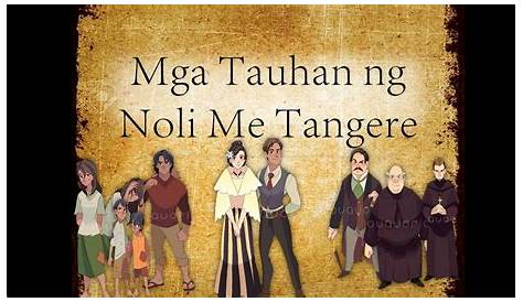 Mga Tauhan Sa Noli Me Tangere Pictures - tauhan karanasan