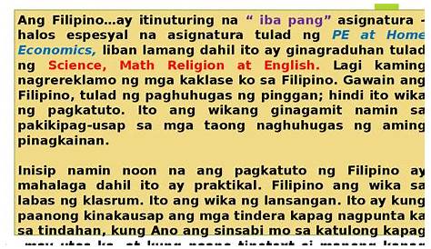 ARALIN 9 - Mga Isyung Pangwika sa Pilipinas.pdf - Aralin 9: MGA ISYUNG