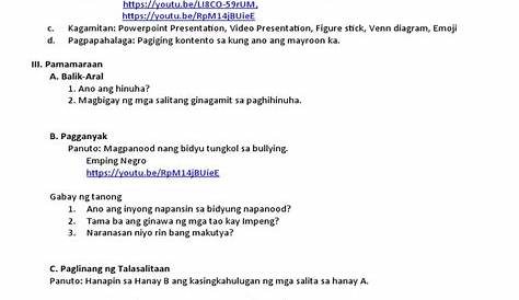 Mga Talaan ng Katanungan | PDF