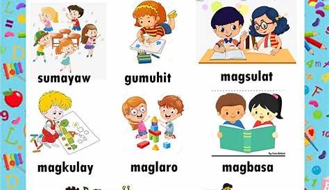 Mga Gawaing Bahay Clipart Of Children