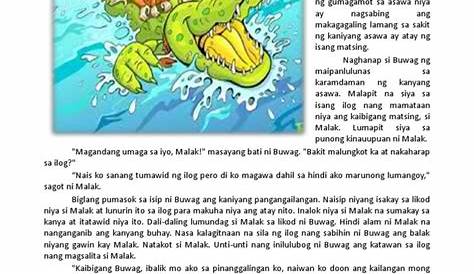 Maikling Kwento Kwentong Pabula Short Story Tagalog Maikling Kwentong