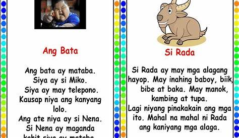 Printable Halimbawa Ng Maikling Kwentong Pambata Image Inspiration Images