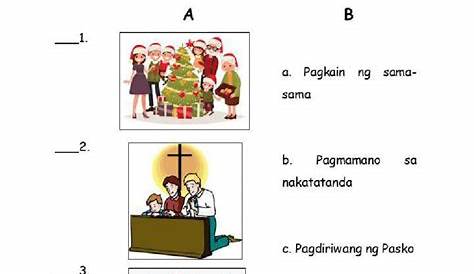 Worksheet Sa Araling Panlipunan Grade 1 Mga Tungkulin Ng Pamilya - Vrogue