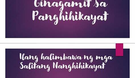 Mga Pahayag Na Ginagamit Sa Panghihikayat | PDF