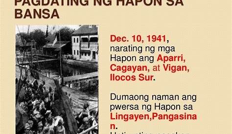42++ Kalagayan sa panahon ng hapones information