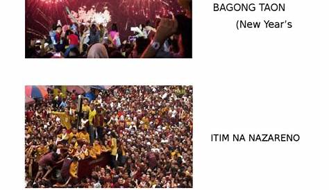 Ibat Ibang Pagdiriwang Sa Pilipinas