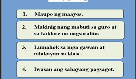 Halimbawa Ng Alituntunin Sa Komunidad - MosOp