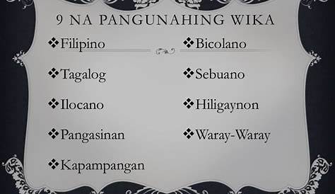 Mga Patay Na Wika Sa Pilipinas - Vrogue