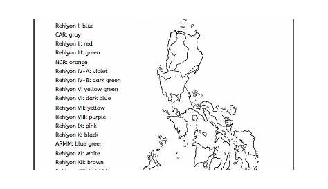 Pangunahing Direksyon Sa Mapa Ng Pilipinas Hilera Pangunahing - Vrogue