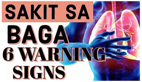 Mga SINTOMAS ng SAKIT sa BAGA at mga posibleng dahilan ng SAKIT | Lung