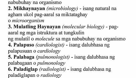 Halimbawa Mga Salitang Bicol