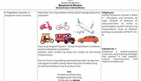 Pagpapangkat Ng Mga Salitang Magkakaugnay Lesson Plan