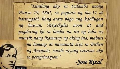 Ang Katamaran Ng Mga Pilipino Ayon Kay Jose Rizal - Vrogue