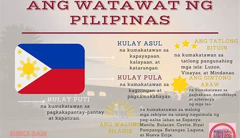 Kahulugan Ng Simbolo Ng Kulay Asul Sa Watawat Ng Pilipinas
