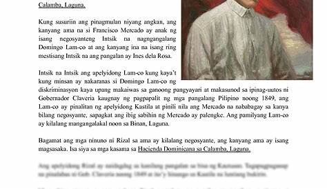 Ang Buong Talambuhay Ni Dr Jose Rizal - Mobile Legends