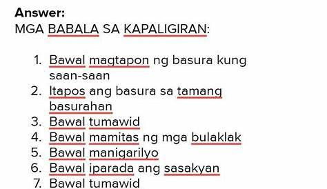 Gabay na Tanong:1. Ano ang nais imensahe ng tula na pinamagatang