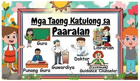 Search/mga Tungkulin Sa Paaralan Clipart 9 Clipart Station All In One