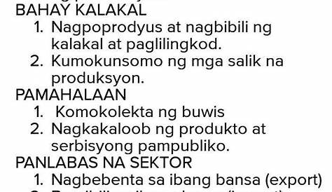 MGA URI NG PAMILIHAN BAHAGING GINAGAMPANAN 1. Product Market 2. Factor