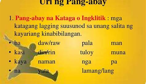 Nagagamit Ang Mga Salitang Pang Abay Pamanahon At Panlunan Sa Pagbuo Ng