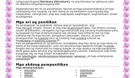 Panitikan Ng Sinaunang Pilipino