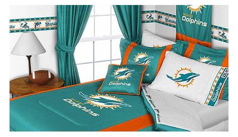 Miami Dolphins Bedroom Decor