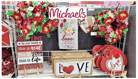 Michaels Valentines Day Decor * Valentine Home 30 Off With Me *2020