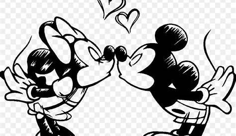 Mickey and Minnie Mouse | Mickey mouse drawings, Mickey mouse art
