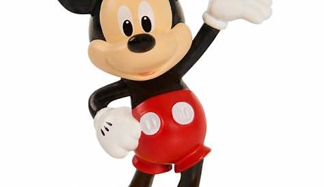 Stofftiere & Kuscheltiere 6 Disney Biegefiguren Micky Maus Goofy Donald