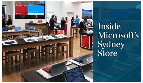 Photos Inside Microsoft's Flagship Sydney Retail Store