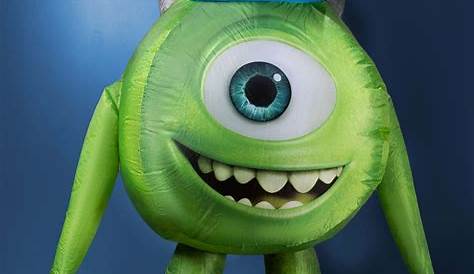 Monsters Inc Mike Wazowski Inflatable Costume for Adults