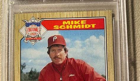 AACS Autographs: Mike Schmidt Autographed 1987 Donruss Baseball Card
