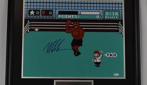 Mike Tyson Signed "PunchOut!!" 23x27 Custom Framed Photo (Steiner COA