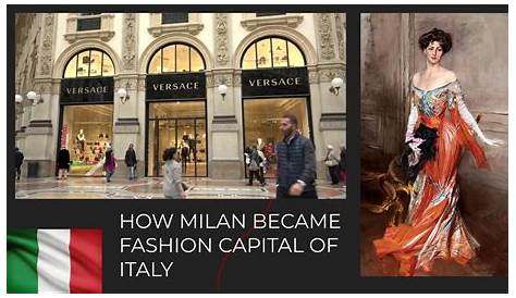 Milan City, Italy, the Fashion Capital of the World. Trendy Travel