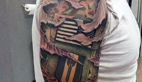 Sleeve Tattoos Military Ideas | Best sleeve tattoos, Cool forearm