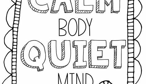 Mindfulness Coloring Pages Printable Pdf