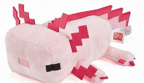 Minecraft Axolotl Plush Toy Soft Stuffed Doll Kids Adults Minecraft
