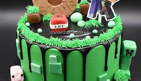 Minecraft personalised fondant cake topper set - Edible fondant figures