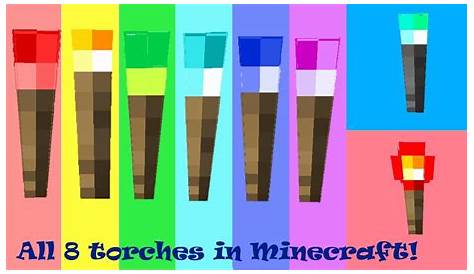 Minecraft Colored Torches