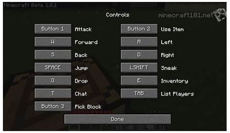 Minecraft Java Edition Keyboard Controls Harbolnas n